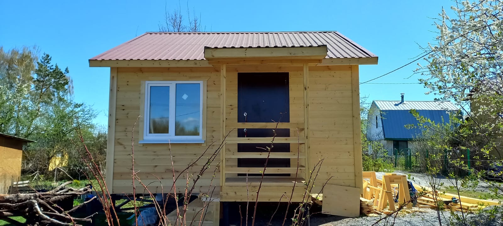 Дачный дом 6×5, Широкая Речка