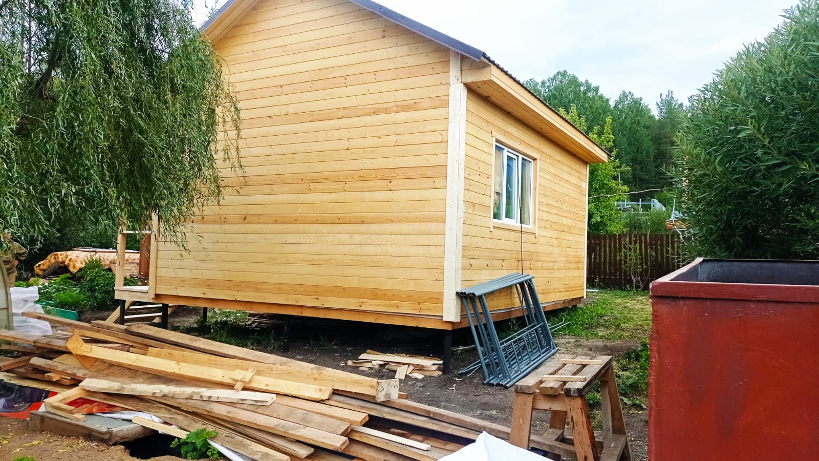 Каркасный дом 6×5, Рудный